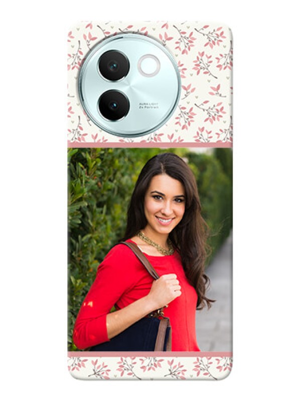 Custom Vivo V30E 5G Back Covers: Premium Floral Design