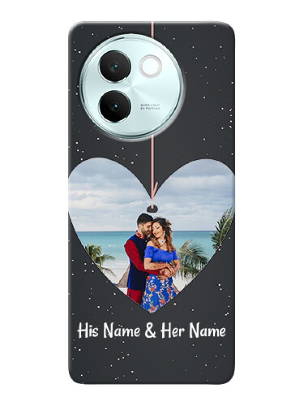 Custom Vivo V30E 5G custom phone cases: Hanging Heart Design