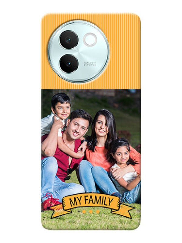 Custom Vivo V30E 5G Personalized Mobile Cases: My Family Design