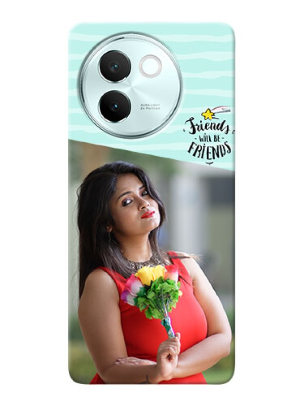 Custom Vivo V30E 5G Mobile Back Covers: Friends Picture Icon Design