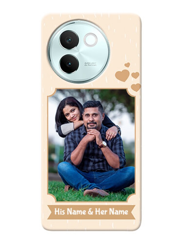 Custom Vivo V30E 5G mobile phone cases with confetti love design