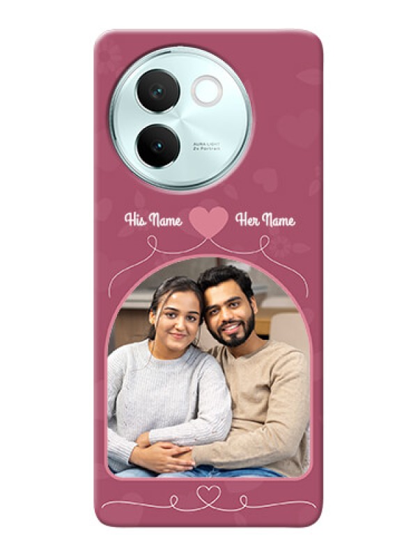 Custom Vivo V30E 5G mobile phone covers: Love Floral Design