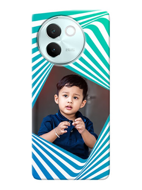 Custom Vivo V30E 5G Personalised Mobile Covers: Abstract Spiral Design