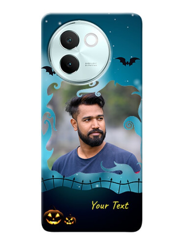 Custom Vivo V30E 5G Personalised Phone Cases: Halloween frame design