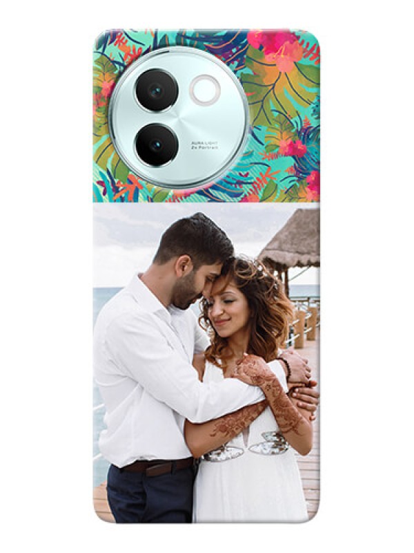 Custom Vivo V30E 5G Personalized Phone Cases: Watercolor Floral Design