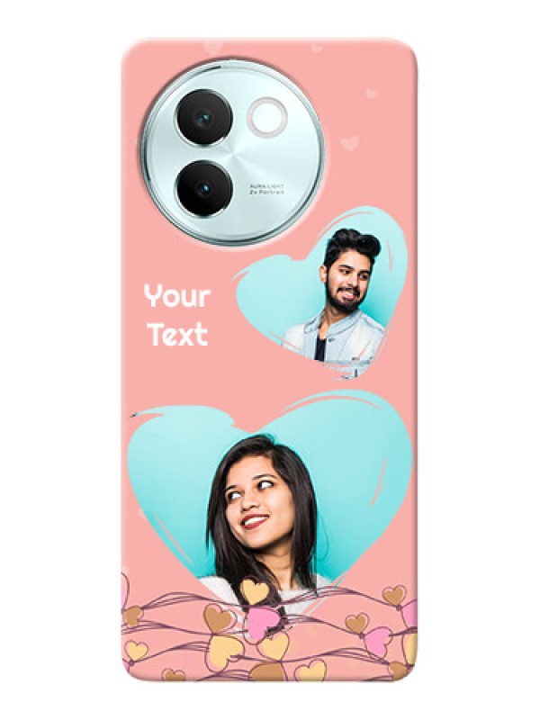 Custom Vivo V30E 5G customized phone cases: Love Doodle Design