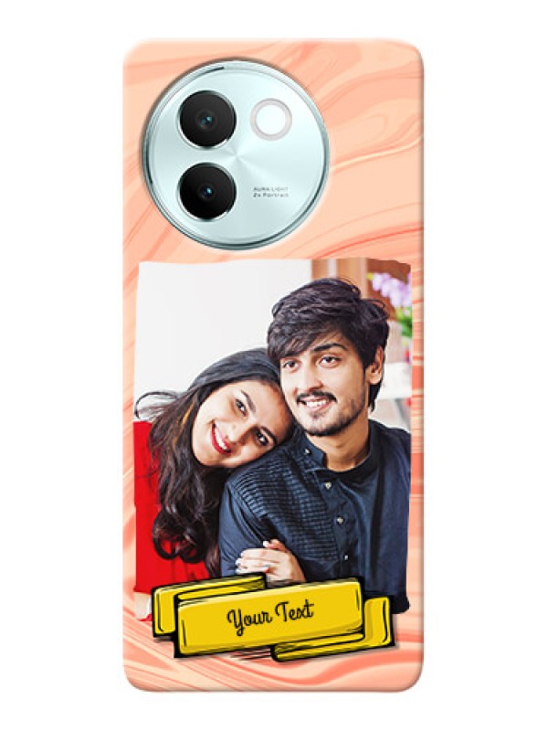 Custom Vivo V30E 5G Customized Phone Cases: Marble Texture Design