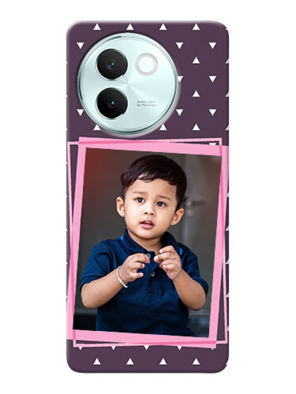 Custom Vivo V30E 5G Phone Cases: Triangle Pattern Dotted Design