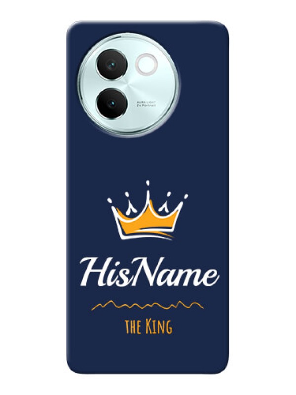 Custom Vivo V30E 5G King Phone Case with Name