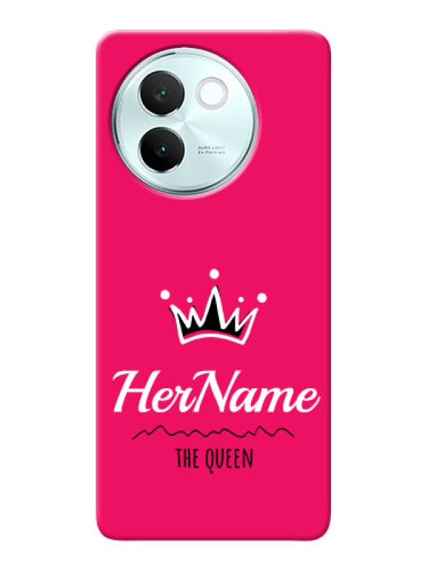 Custom Vivo V30E 5G Queen Phone Case with Name