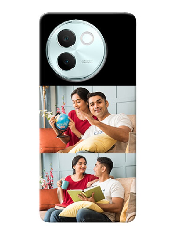 Custom Vivo V30E 5G 2 Images on Phone Cover