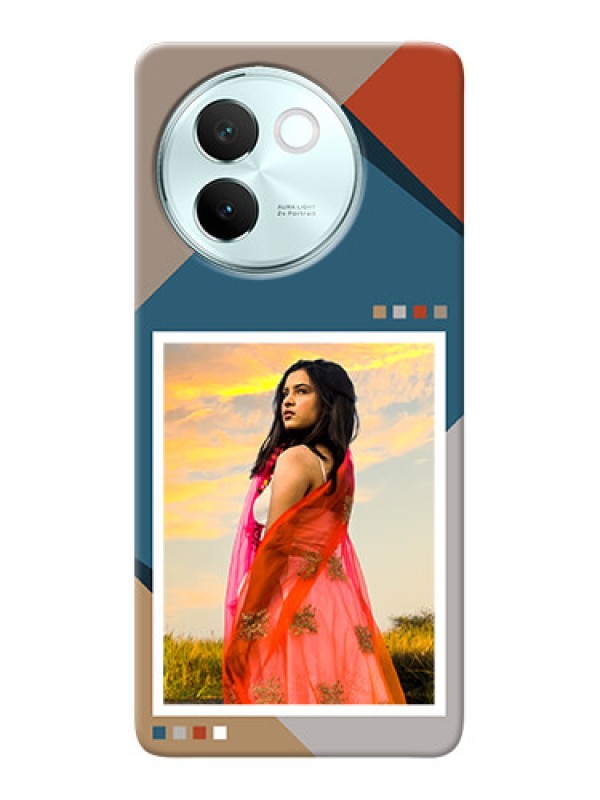 Custom Vivo V30E 5G Personalized Phone Case with Retro color pallet Design