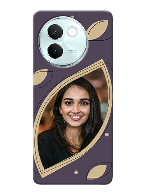 Custom Vivo V30E 5G Custom Mobile Case with Falling Leaf Design