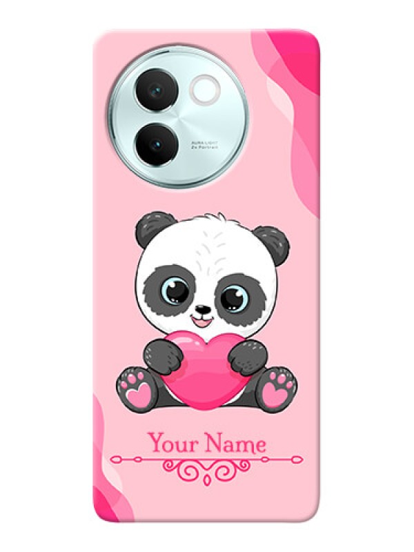 Custom Vivo V30E 5G Custom Mobile Case with Cute Panda Design