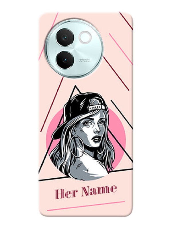 Custom Vivo V30E 5G Personalized Phone Case with Rockstar Girl Design