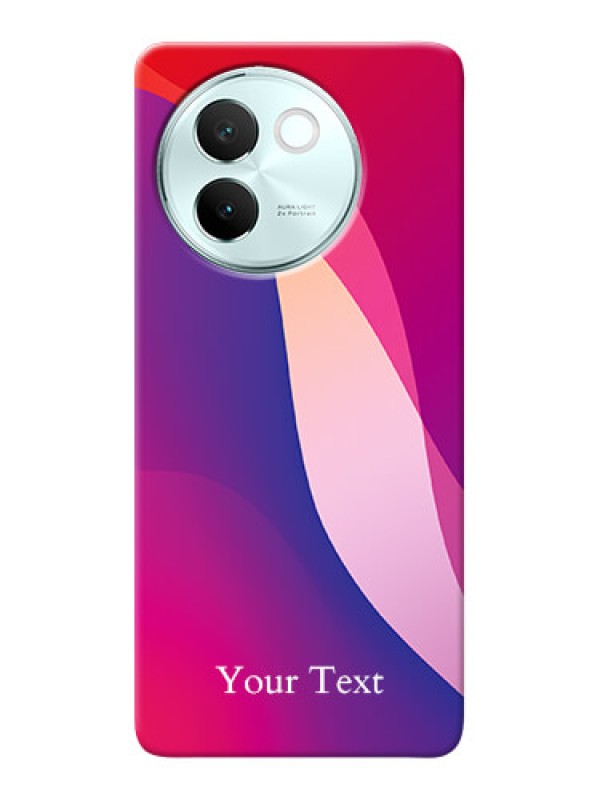 Custom Vivo V30E 5G Personalized Phone Case with Digital abstract Overlap Design