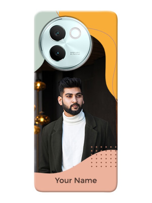 Custom Vivo V30E 5G Personalized Phone Case with Tricoloured overlay design