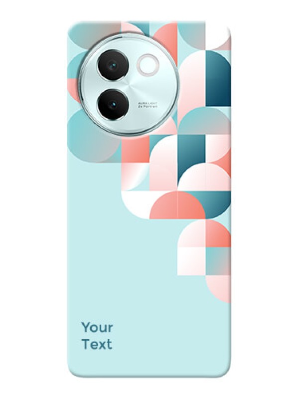 Custom Vivo V30E 5G Custom Phone Case with Stylish Semicircle Pattern Design