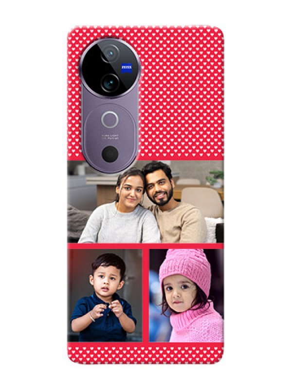 Custom Vivo V40 5G mobile back covers online: Bulk Pic Upload Design