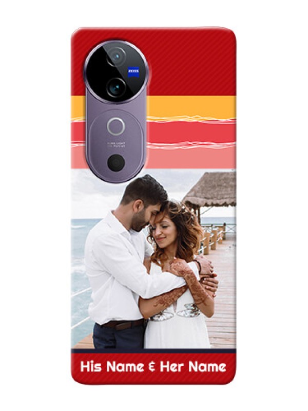 Custom Vivo V40 5G custom mobile phone covers: Colorful Case Design