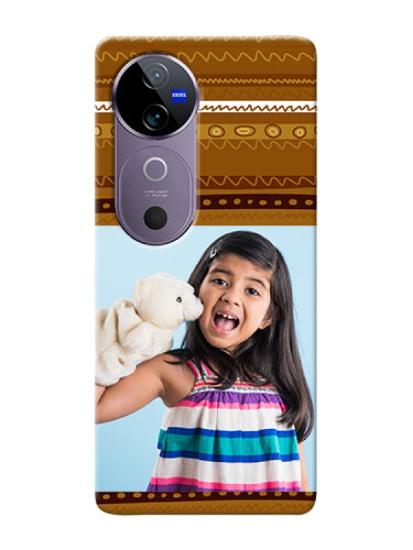 Custom Vivo V40 5G Mobile Covers: Friends Picture Upload Design