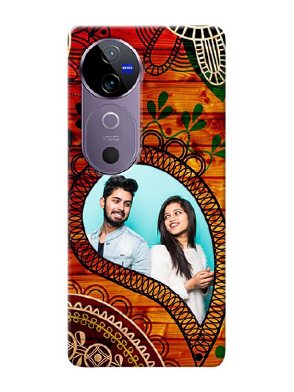 Custom Vivo V40 5G custom mobile cases: Abstract Colorful Design