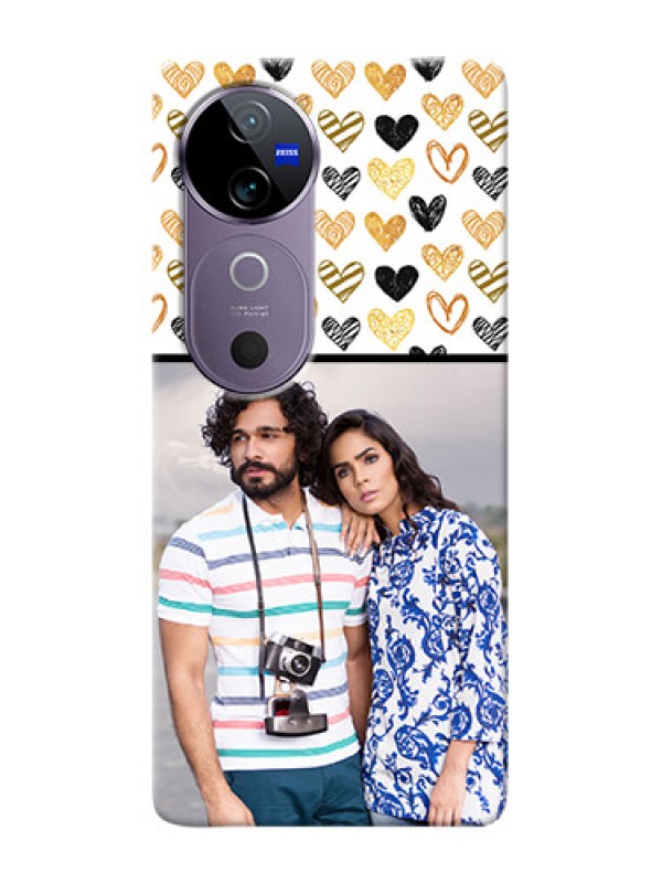 Custom Vivo V40 5G Personalized Mobile Cases: Love Symbol Design