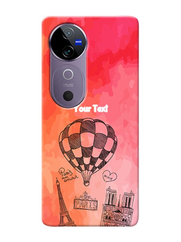Custom Vivo V40 5G Personalized Mobile Covers: Paris Theme Design