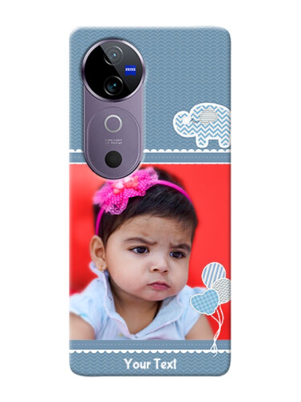 Custom Vivo V40 5G Custom Phone Covers with Kids Pattern Design