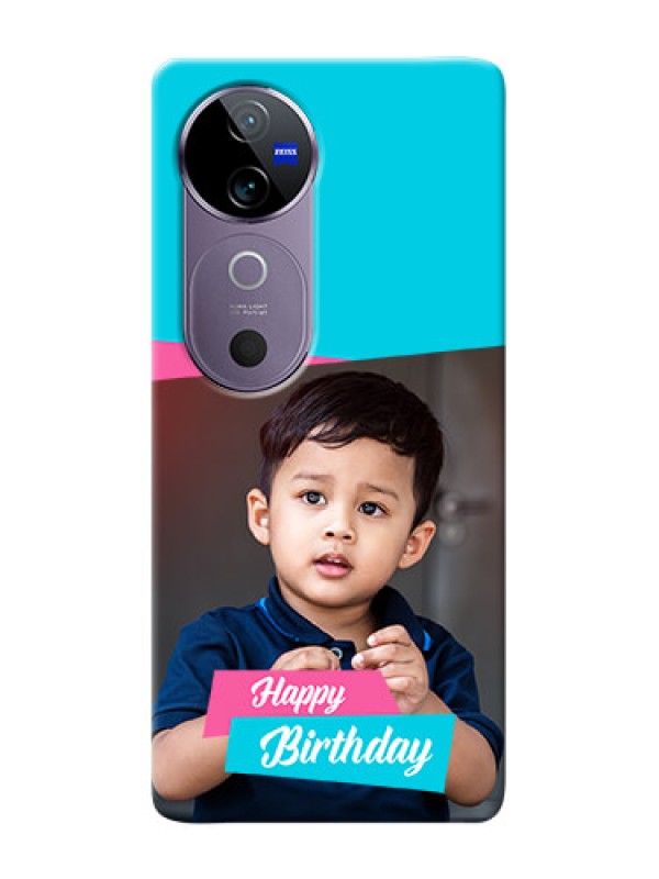 Custom Vivo V40 5G Mobile Covers: Image Holder with 2 Color Design