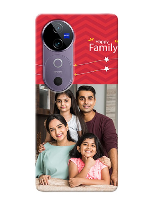 Custom Vivo V40 5G customized phone cases: Happy Family Design
