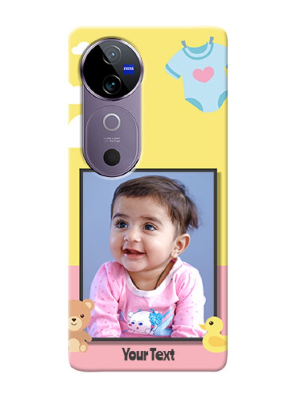 Custom Vivo V40 5G Back Covers: Kids 2 Color Design