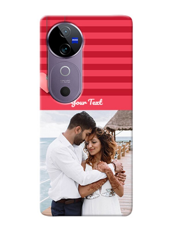 Custom Vivo V40 5G Mobile Back Covers: Valentines Day Design