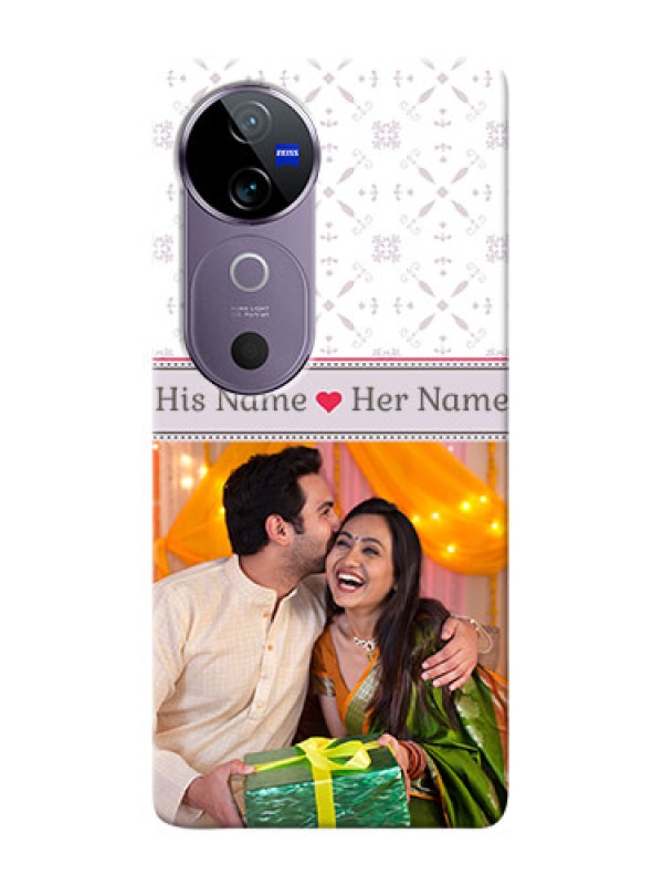 Custom Vivo V40 5G Phone Cases with Photo and Ethnic Design