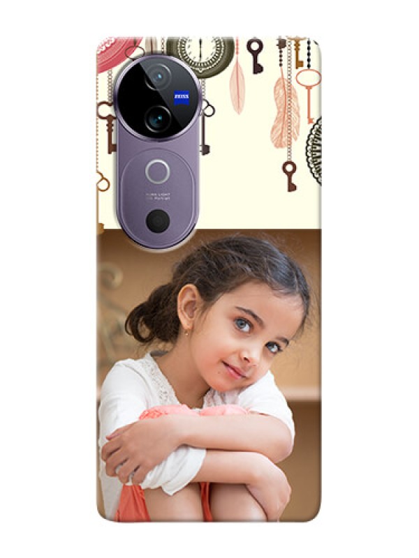 Custom Vivo V40 5G Phone Back Covers: Boho Style Design