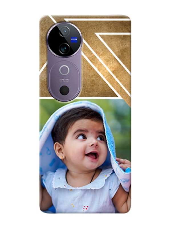 Custom Vivo V40 5G mobile phone cases: Gradient Abstract Texture Design