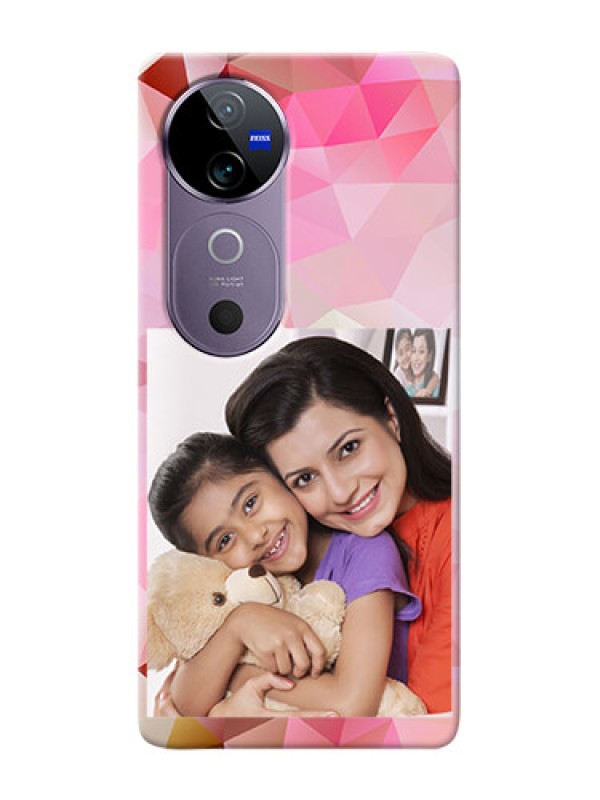 Custom Vivo V40 5G Personalized Phone Covers: Abstract Triangle Design