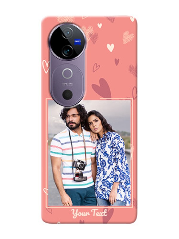Custom Vivo V40 5G custom mobile phone cases: love doodle art Design