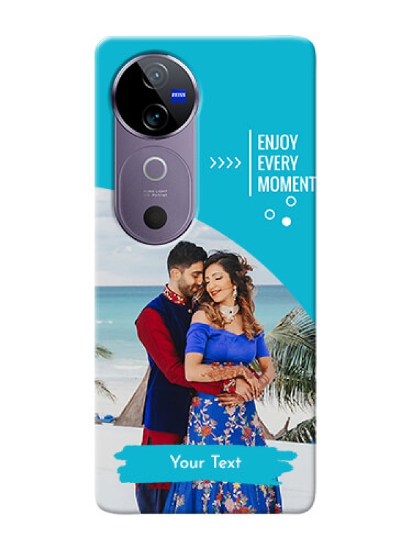 Custom Vivo V40 5G Personalized Phone Covers: Happy Moment Design