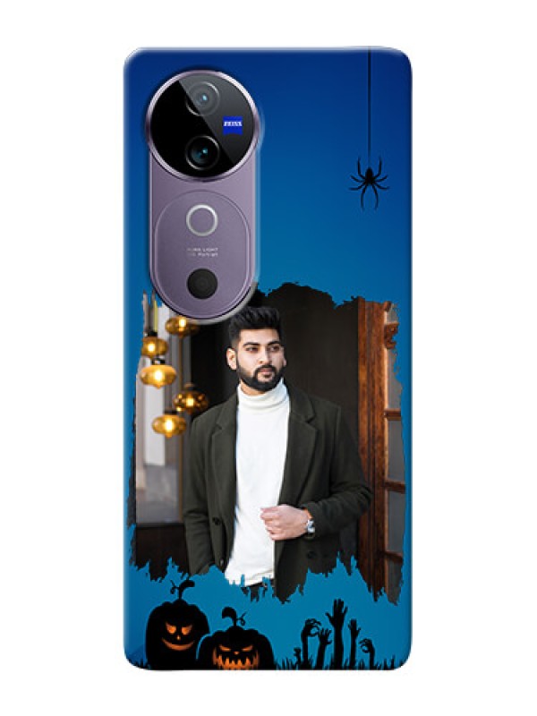 Custom Vivo V40 5G mobile cases online with pro Halloween design