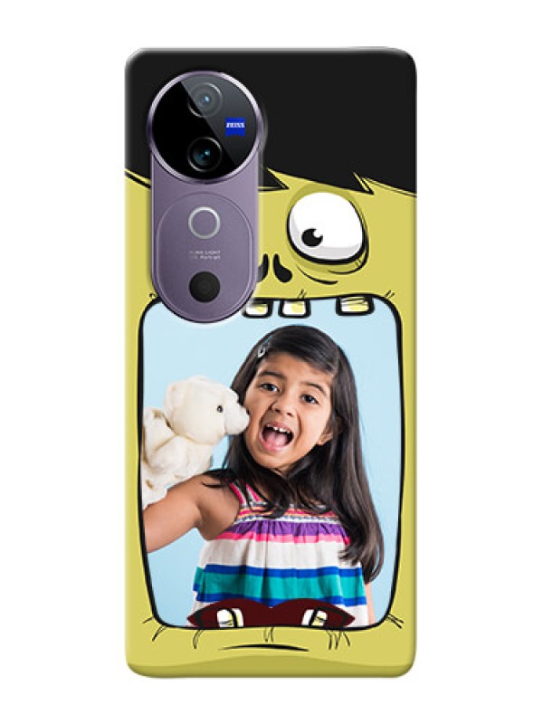 Custom Vivo V40 5G Mobile Covers: Cartoon monster back case Design