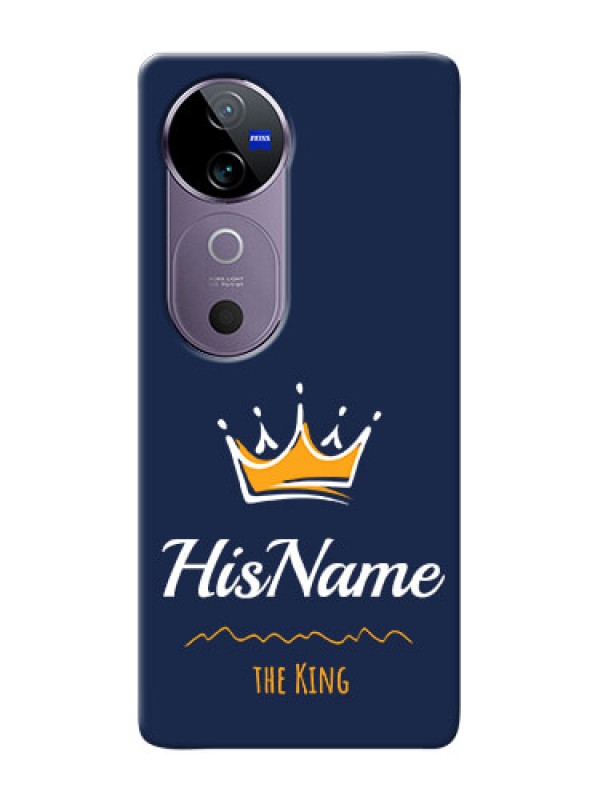 Custom Vivo V40 5G King Phone Case with Name