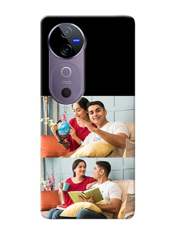 Custom Vivo V40 5G 2 Images on Phone Cover