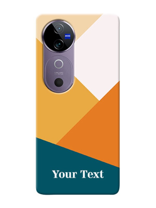 Custom Vivo V40 5G Personalized Phone Case with Stacked Multicolour Design