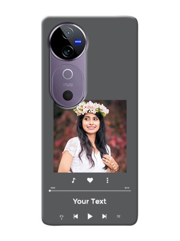 Custom Vivo V40 5G Custom Mobile Case with Play The Music Design