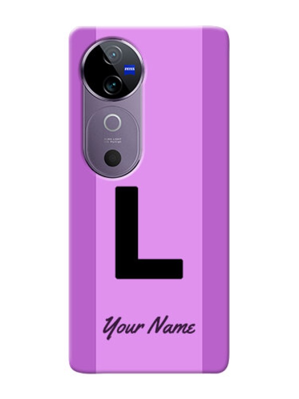 Custom Vivo V40 5G Custom Phone Case with Tricolor custom text Design