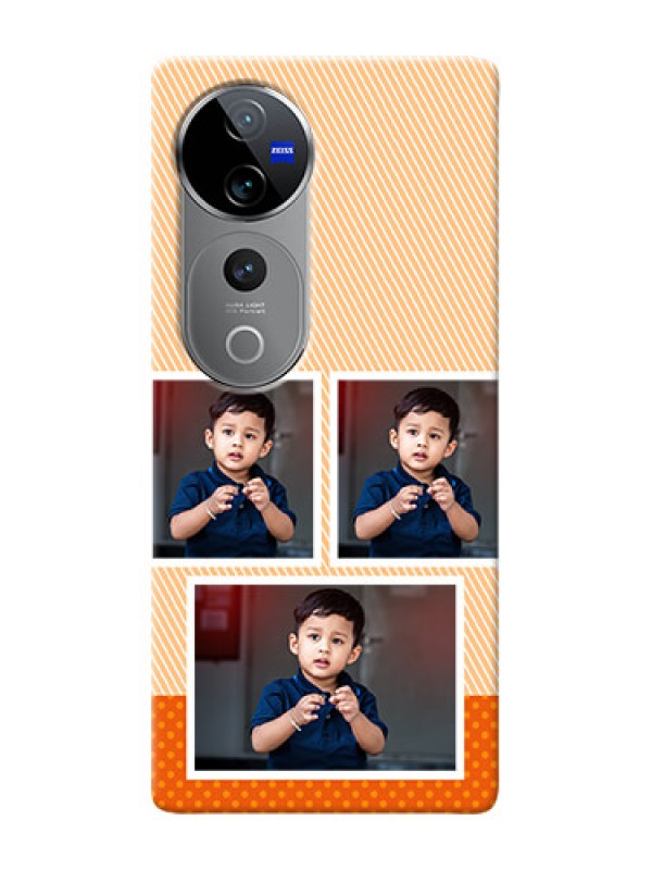 Custom Vivo V40 Pro 5G Mobile Back Covers: Bulk Photos Upload Design