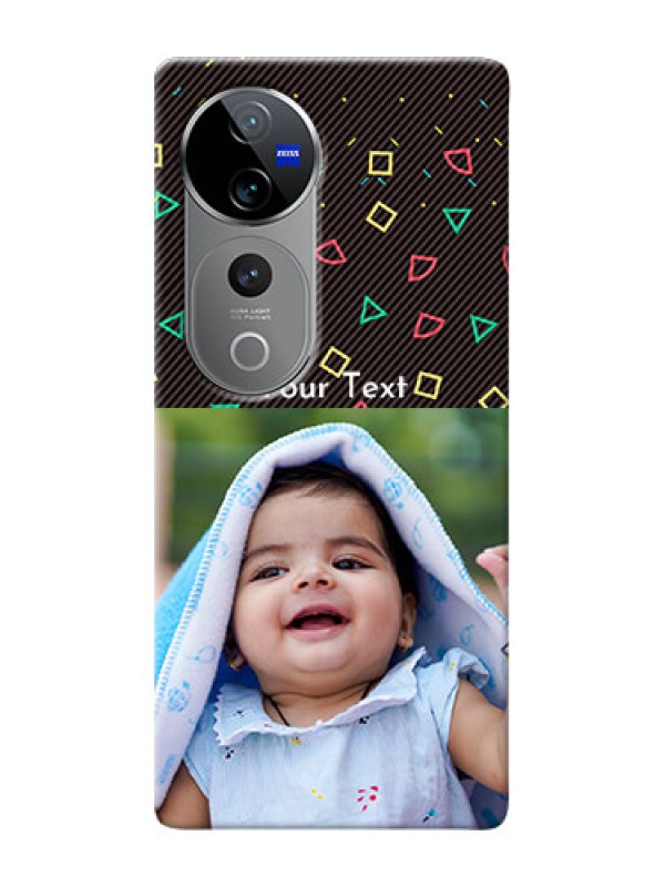 Custom Vivo V40 Pro 5G custom mobile cases with confetti birthday design