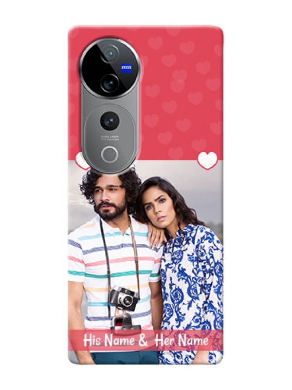 Custom Vivo V40 Pro 5G Mobile Cases: Simple Love Design