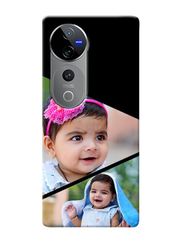 Custom Vivo V40 Pro 5G mobile back covers online: Semi Cut Design